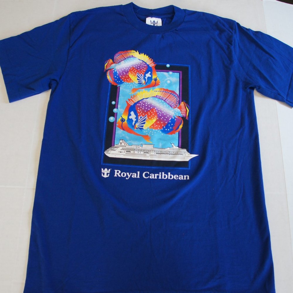 VTG Royal Caribbean Colorful T-Shirt XL